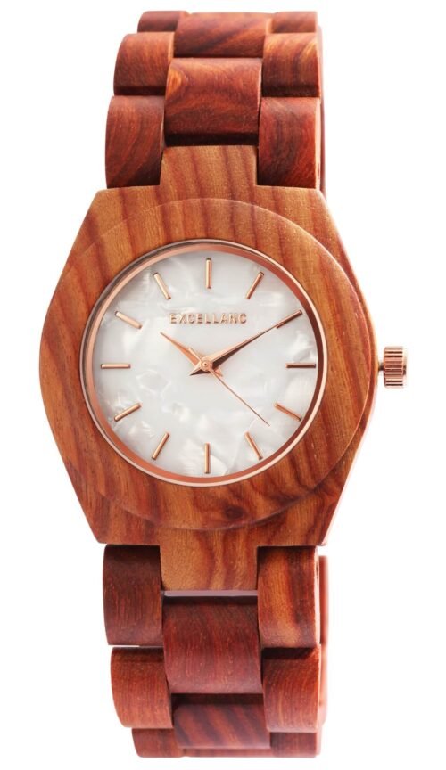 Damske drevené hodinky casual analógové 1800192SG drevo - Image 3