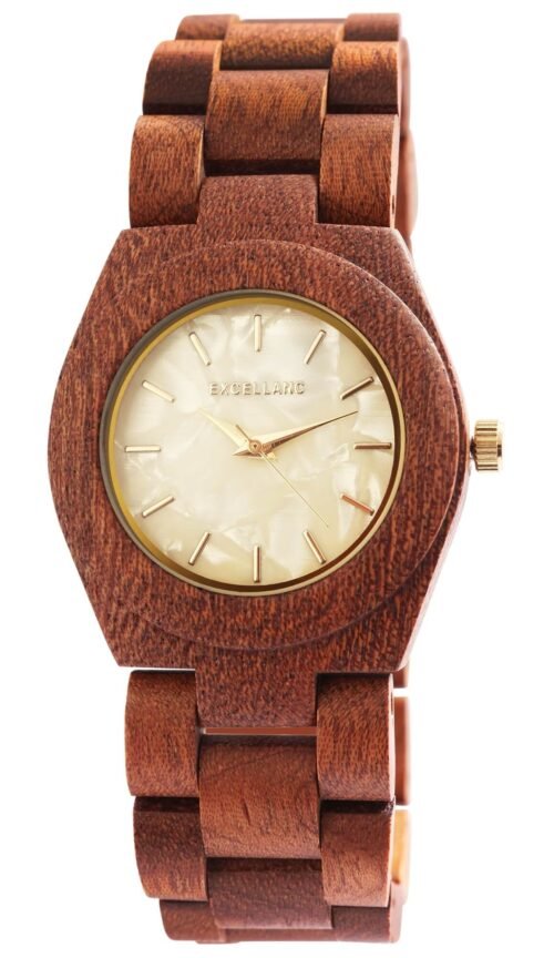 Damske drevené hodinky casual analógové 1800192SG drevo - Image 2