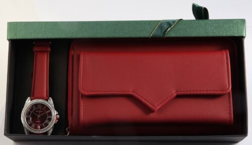 Hodinky darčekový set módny peňaženka taška - Image 3