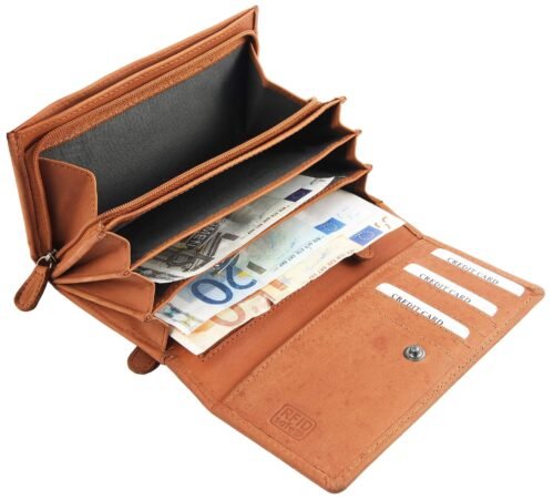 Peňaženka dámska luxusná kožená Verrelli praktická RFID LV0068 - Image 2