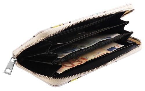 Peňaženka dámska Fashion patch zips SG550 biela - Image 3
