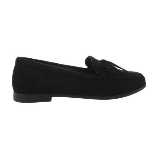 Dámske mokasiny slip on fashion 3394SW black beige - Image 3