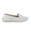 Dámske mokasiny slip on fashion 3756SW black white