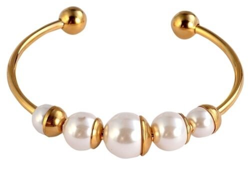 Náramok perly oceľ 5030314SG elegant pearls - Image 4