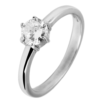 PRSTEŇ oceľ fashion dámsky crystal AK1667SG strieborny