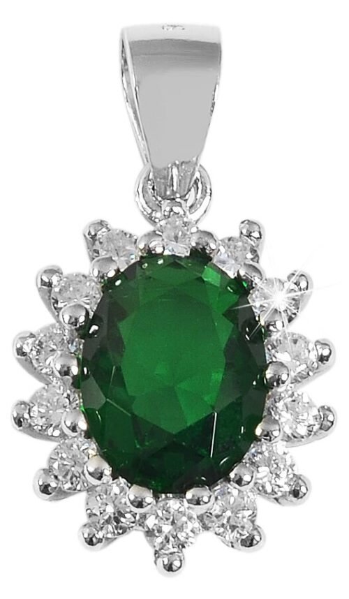 STRIEBRO Prívesok elegant crystal 5310127 silver strieborný 3 farby - Image 7