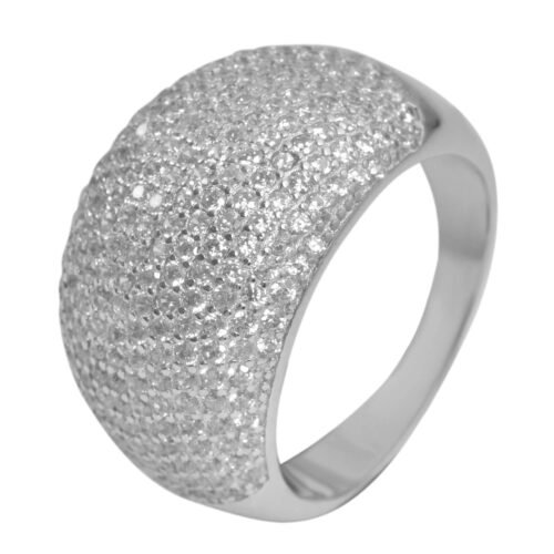Prsteň STRIEBRO zirkony dámsky 5330010SG elegance