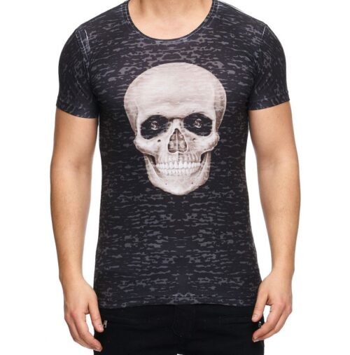 Pánske tričko WASABI skull 301 - Image 4