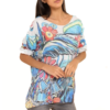 Dámske tričko blúzka multicolor PU36Ecbel ITALY bluejeans