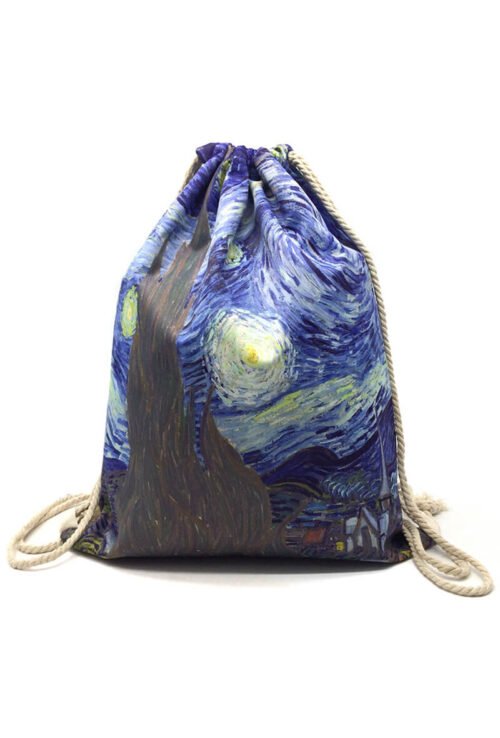 Unisex ruksak batoh vak handmade Art slávne obrazy 20138Ocean - Image 2