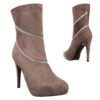 B707H HB khakiSET Damen Stiefeletten khaki B707H HB khaki