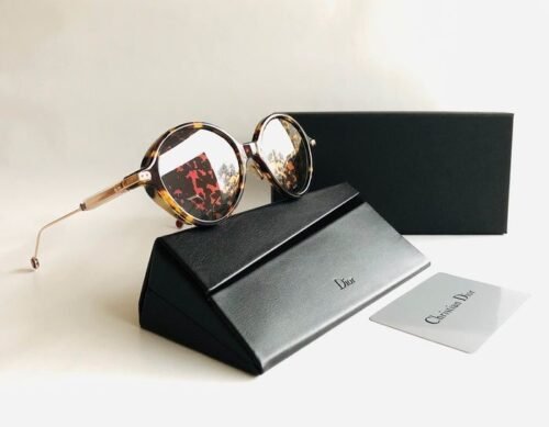 Christian Dior DIORUMBRAGE 0X3 52 Havana RedGold Mirrored Reflective Floral lenses Brand new and Unused Sunglasses multibella