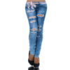 Dámske bedrove rifle slim derave skinny chic 4121 denim