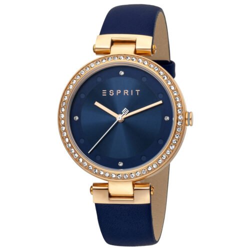 ESPRIT Hodinky damske casual ES1L151L0035 rosegold blue