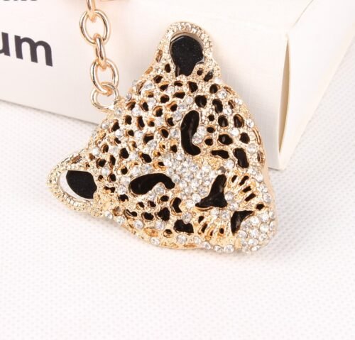 Prívesok na kľúče Leopard crystal - Image 4