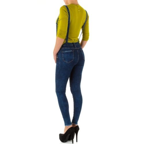 Dámske slim traky rifle fashion skinny 3d80 denim - Image 4