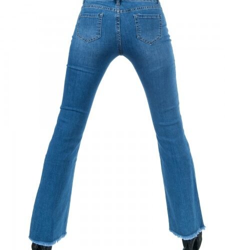DÁMSKE JEANSY RIFLE ZVONOVÉ SLIM BOOTCUT 1308 DENIM BLUE 7 M1308 3 600x600