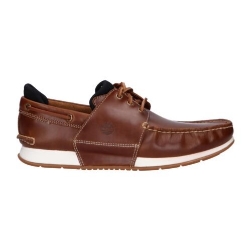 Timberland Pánske mokasíny boat A247J HEGERS brown