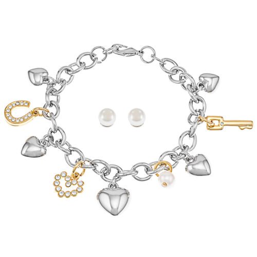 Pierre Cardin Set PXX0068BK naramok crystals