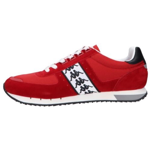 Sports shoes man KAPPA 3112YDW CURTIS A03 RED CHILY PEPPER WHITE 1