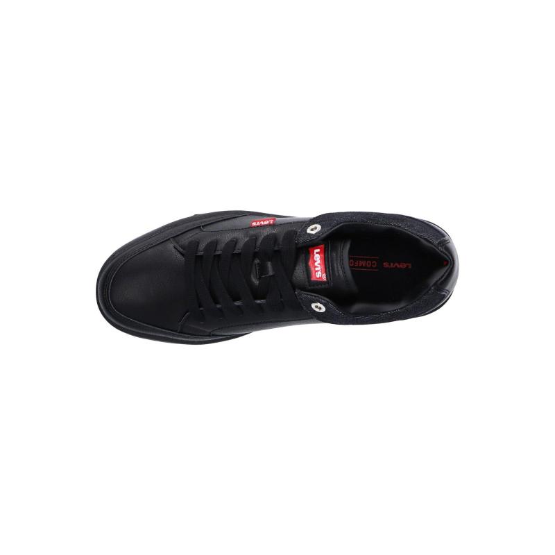 Sports shoes man LEVIS 231206 1705 BILLY 60 BRILLIANT BLACK 3 multibella