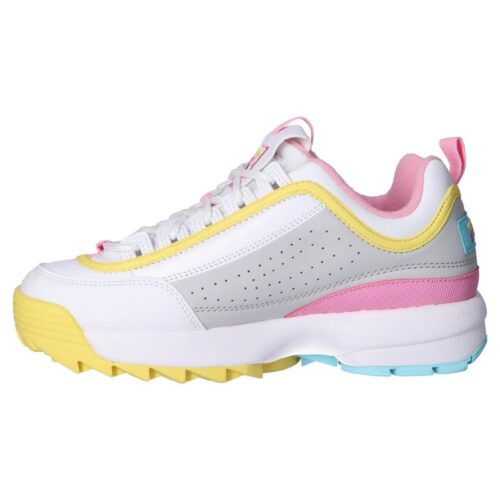 Sports shoes woman FILA 1010604 92X DISRUPTOR WHITE 1 multibella