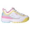 Sports shoes woman FILA 1010604 92X DISRUPTOR WHITE