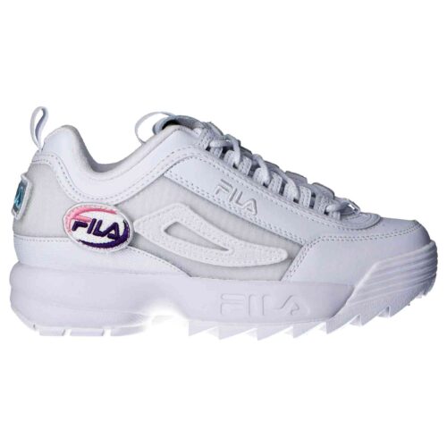 Sports shoes woman FILA 1010864 1FG DISRUPTOR WHITE 5 multibella
