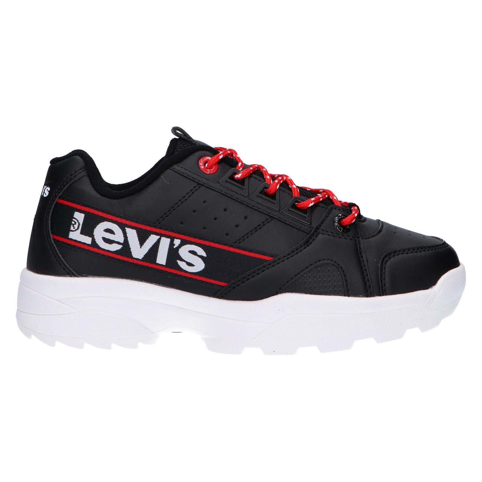 Sports shoes woman LEVIS VSOH0051S SOHO 0008 BLACK WHITE multibella