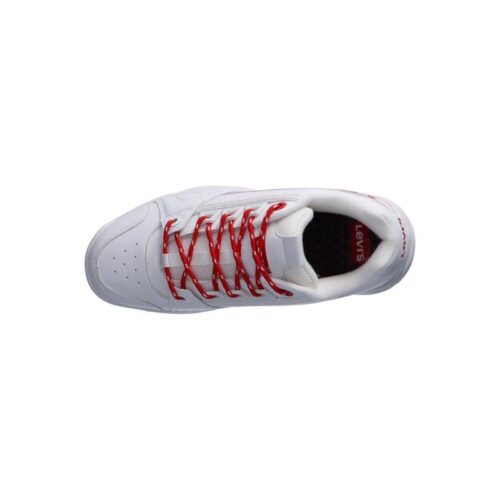 Sports shoes woman LEVIS VSOH0051S SOHO 0079 WHITE RED 3