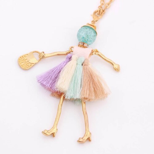 Prívesok Bábika Pastel strap 220 farebna - Image 3