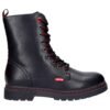 boots cizmy LEVIS VPHI0045S CLOVER BLACK