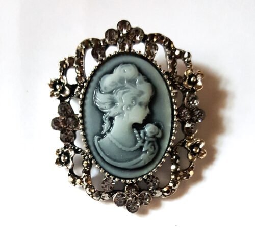 Brošňa Antique Cameo crystal 230 - Image 2