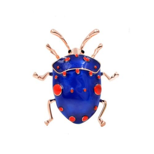 Brošňa Chrobáčik blue 220
