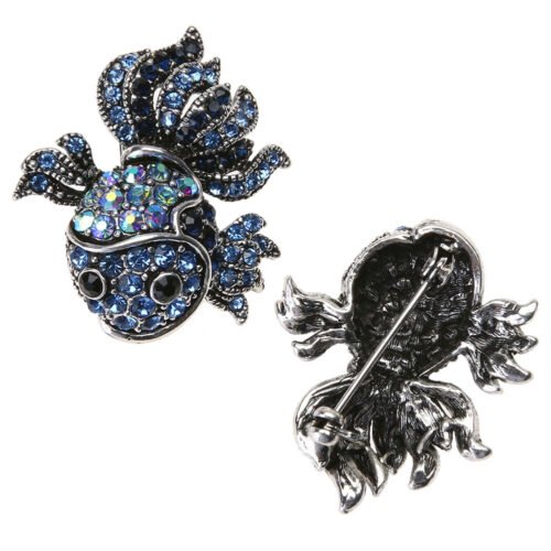 Brošňa Rybka Cobalt mini crystal 160 - Image 5