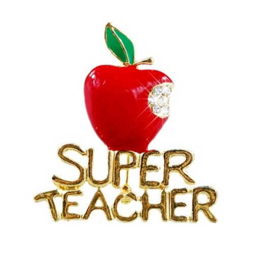 Brošňa Super Teacher crystal 200