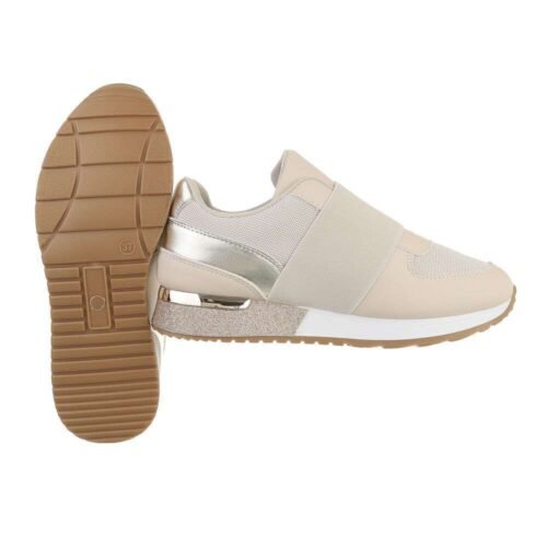 Dámske tenisky sneakers chunky fashion 19171SW beige - Image 3