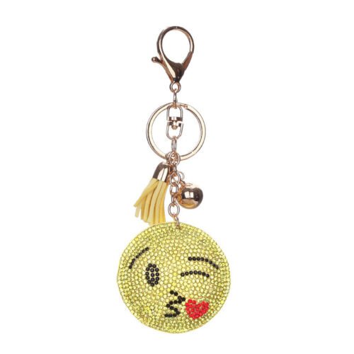 Kľúčenka Emoji love crystal