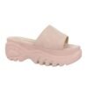 Dámske pohodlne šľapky fashion platforma 175SW rosa pink