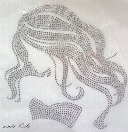 mB tričko dámske Lady Hair crystal - Image 2