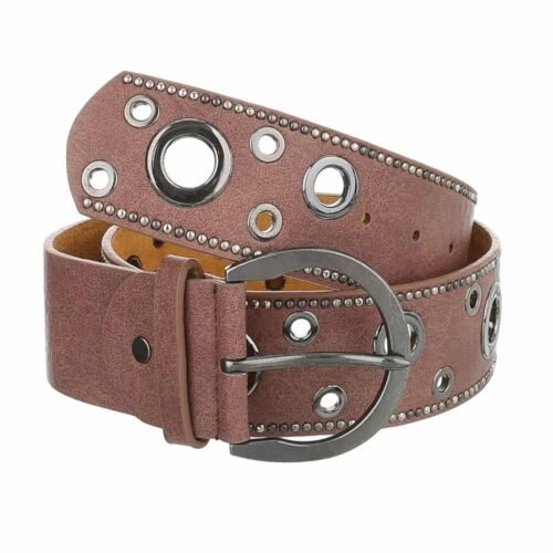 Opasok dámsky kožený eyelet metalic 1923SW600 - Image 3