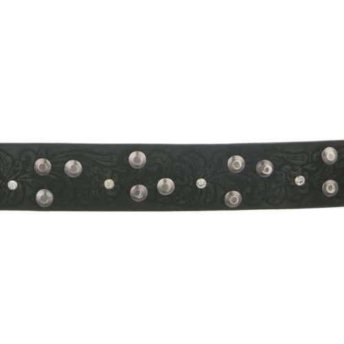 Opasok dámsky kožený studs embossed metalic 5941SW600 - Image 4