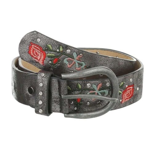 Opasok dámsky kožený vysivany metalic crystal 6163SW600 - Image 3
