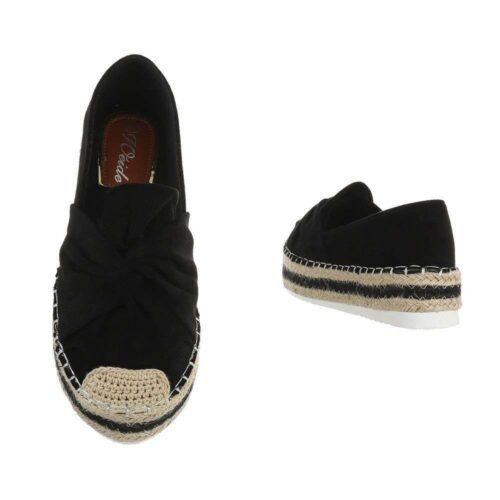 Dámske topanky Espadrill mokasiny fashion h71SW na platforme - Image 3
