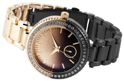 Hodinky dámske módne Crystal fashion 152121SG bicolor gold - Image 3