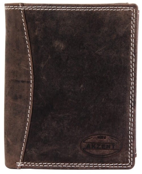 Peňaženka pánska kožená RFID 13x10 cm presivana 3000179SG - Image 4