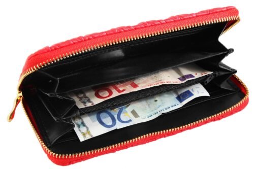 Peňaženka na zips riasená 400 - Image 3
