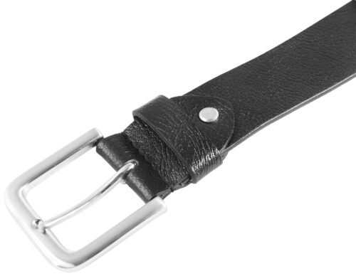 Opasok pánsky kožený spona 3100022 black cierny - Image 3