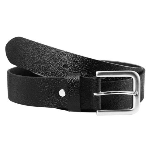 Opasok pánsky kožený spona 3100022 black cierny