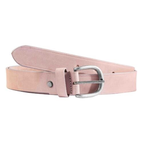 Opasok dámsky kožený studs spona 3100061 rosa